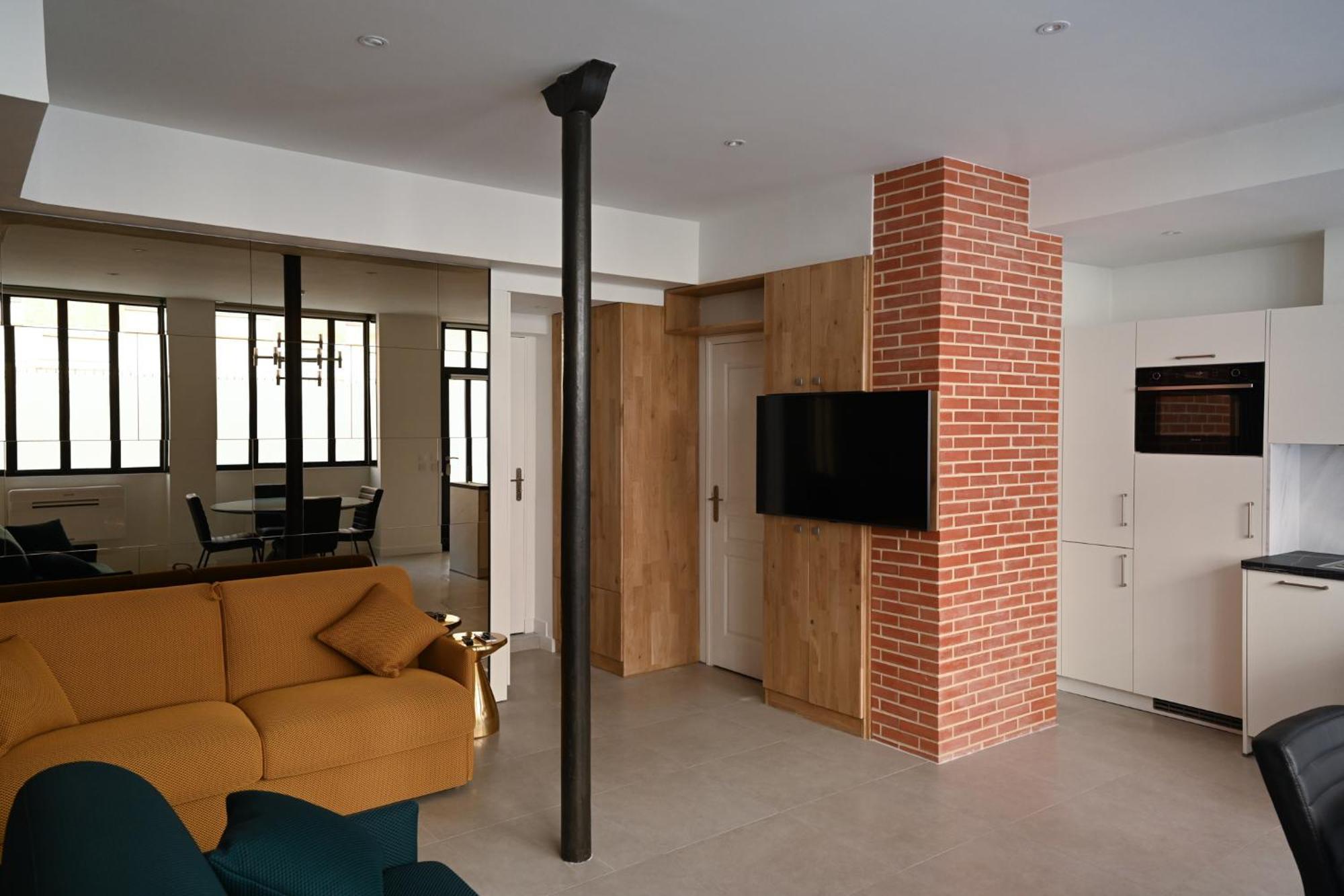 Loft 1 Bedroom Jardin Des Plantes Ac By Lcc Agency Paris Exterior photo